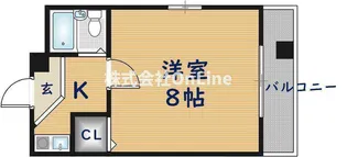 大阪府東大阪市菱屋西1丁目【マンション】の間取り