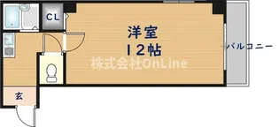 大阪府東大阪市菱屋西1丁目【マンション】の間取り