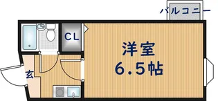 大阪府東大阪市吉田5丁目【マンション】の間取り