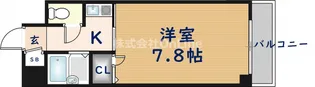 大阪府東大阪市荒本西3丁目【マンション】の間取り