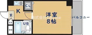 大阪府東大阪市上小阪2丁目【マンション】の間取り