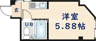 大阪府東大阪市下小阪1丁目【マンション】の間取り