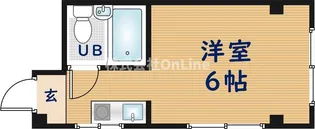 大阪府東大阪市下小阪1丁目【マンション】の間取り