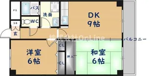 サンパティック【3階】の間取り