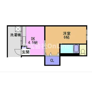 北山文化【2階】の間取り
