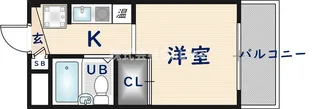 1Kの間取り画像