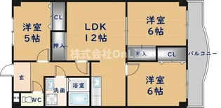 パレーシャル21【3階】の間取り