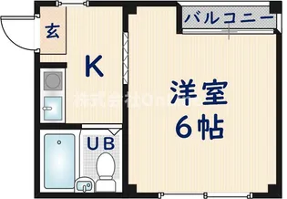 プレステージ布施【1階】の間取り