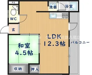 高橋マンション【301号室】の間取り