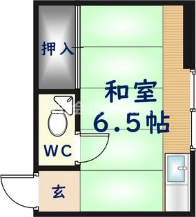 くすの木ハイツ【2階】の間取り