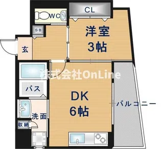 フォートレスコート【4階】の間取り