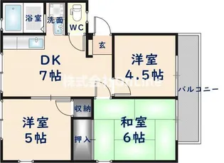 パールシャトー【2階】の間取り
