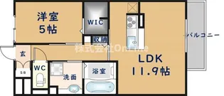 サンハイツ俊徳【1階】の間取り