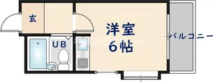 ラ・グランツ【5階】の間取り