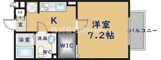 大阪府東大阪市菱屋東3丁目【アパート】の間取り