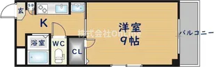 リバーライズ高井田【5階】の間取り