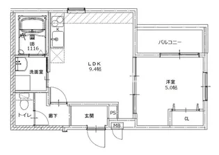 ハイツ Bluebell【3階】の間取り