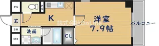 アンビション【7階】の間取り