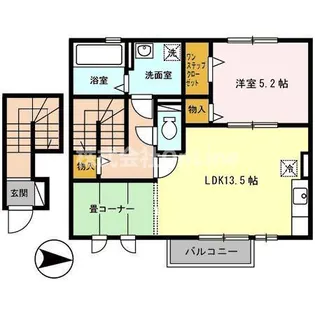 シャルマンカルチェ【205号室】の間取り