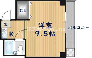アペックスハイツ・ユニ【3階】の間取り
