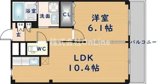 ウイングコート【2階】の間取り