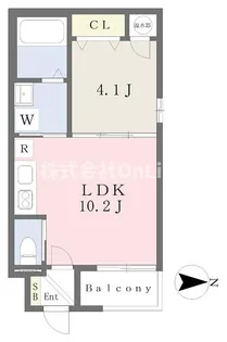 シャルム南巽【3階】の間取り