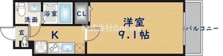 ヒルズ八尾本町【7階】の間取り