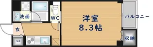 ラウレア上小阪【4階】の間取り