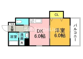 AVENIL INOUE Ⅱ【4階】の間取り