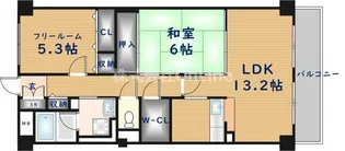ニューロイヤル光進【3階】の間取り