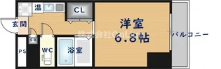 大阪府東大阪市長田東1丁目【マンション】の間取り