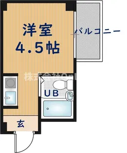 大阪府東大阪市小阪2丁目【マンション】の間取り