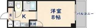 大阪府東大阪市御厨南2丁目【マンション】の間取り