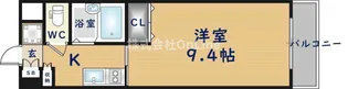 大阪府東大阪市長田東1丁目【マンション】の間取り