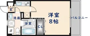 大阪府東大阪市西堤学園町1丁目【マンション】の間取り