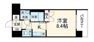 1Kの間取り画像