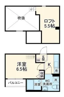 スターライト夕星【2階】の間取り