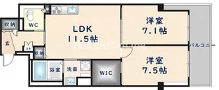 我楽ハウス【1階】の間取り