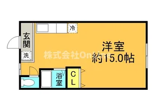 カーザ布施【1階】の間取り