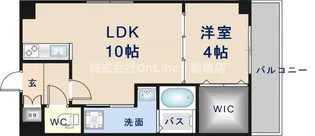 アリビラ鶴橋【4階】の間取り