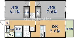 レオパレスヴィヴァーチェ青山の間取り