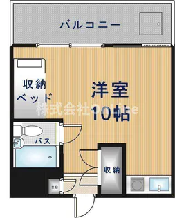 ロフティ岡田【6階】の間取り