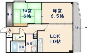 ソルジェンテ陽光園【2階】の間取り