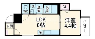 グラン コスモ【3階】の間取り