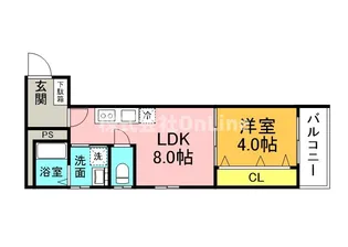 Muse ZioⅤ【3階】の間取り