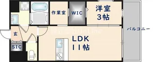 Kaunis Latva【2階】の間取り