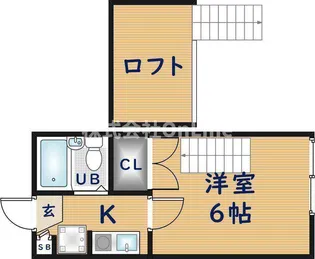 奥野第2【1階】の間取り