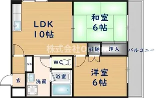 コーポHIRO【3階】の間取り