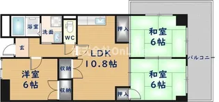小枝ビル【3階】の間取り