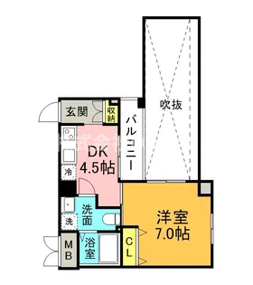 maison de chou chou【7階】の間取り